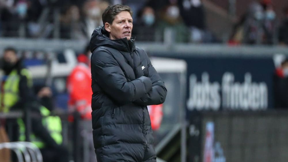 Fehlte am Sonntag beim Training der Eintracht: Coach Oliver Glasner