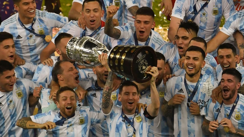 Ein Titel mit Argentinien: Lionel Messi.