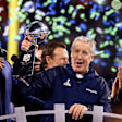 Mit Head Coach Pete Carroll gelang den Seahawks 2014 ihr bislang einziger Super-Bowl-Sieg.
