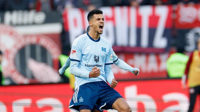 17 Scorerpunkte vor der Winterpause: Robert Glatzel vom HSV.