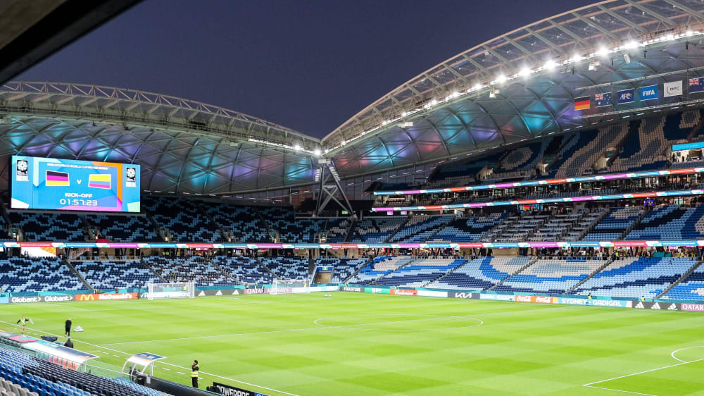 Das Sydney Football Stadium vor dem Spiel FIFA Frauen-Weltmeisterschaft 2023: Deutschland - Kolumbien