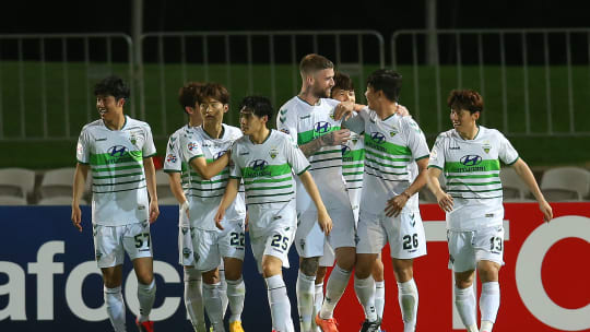 Anfang März durften die Spieler von Jeonbuk zuletzt in der AFC Champions League jubeln.