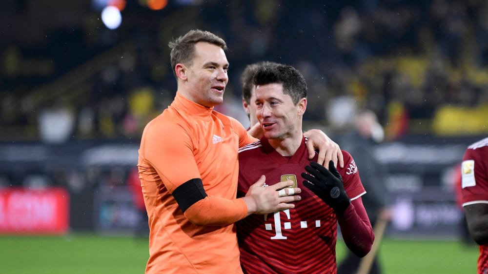 Manuel Neuer und Robert Lewandowski