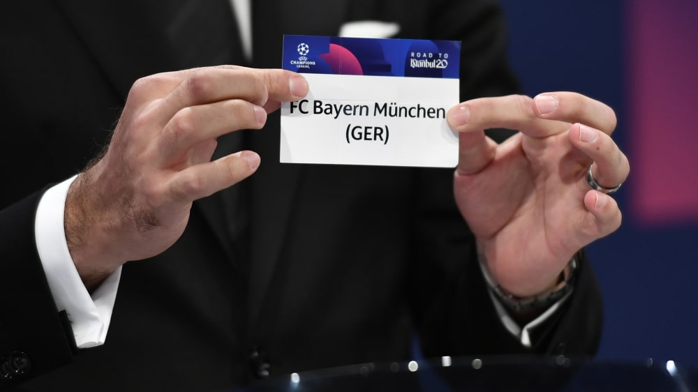 Das Los der Bayern: Die M&#252;nchner erwarten Lazio Rom.
