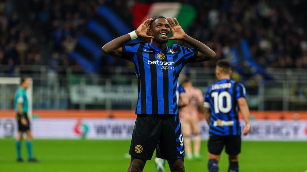 Traf gleich dreifach gegen den FC Turin: Marcus Thuram.