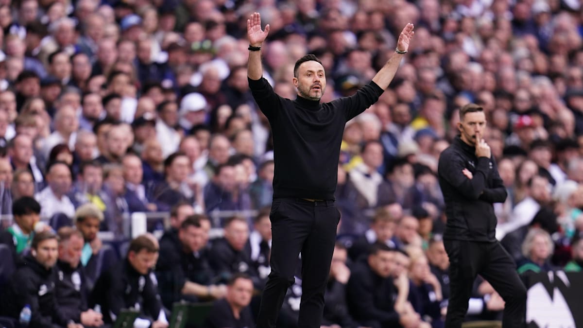 De Zerbi: Mit Rotwein und Bier zum Klassenerhalt