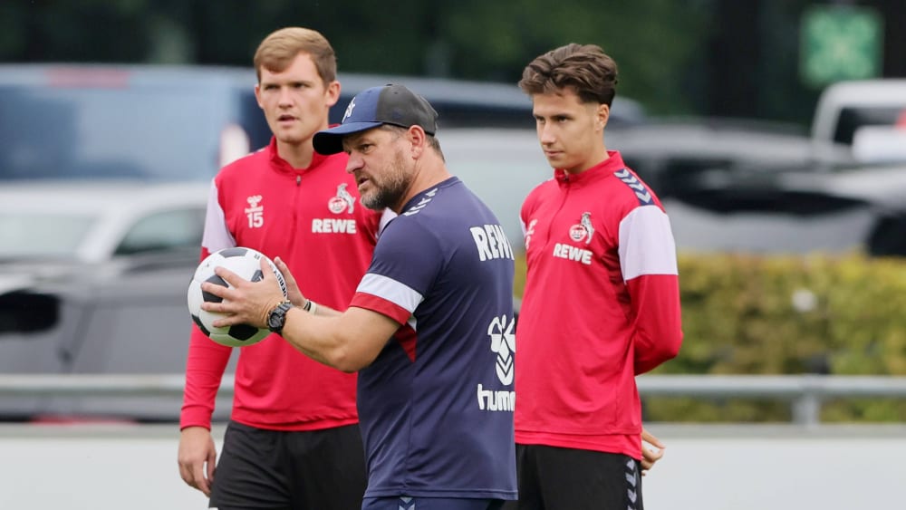 Muss gegen den BVB wohl auf alle Stoßstürmer verzichten: Kölns Trainer Steffen Baumgart.