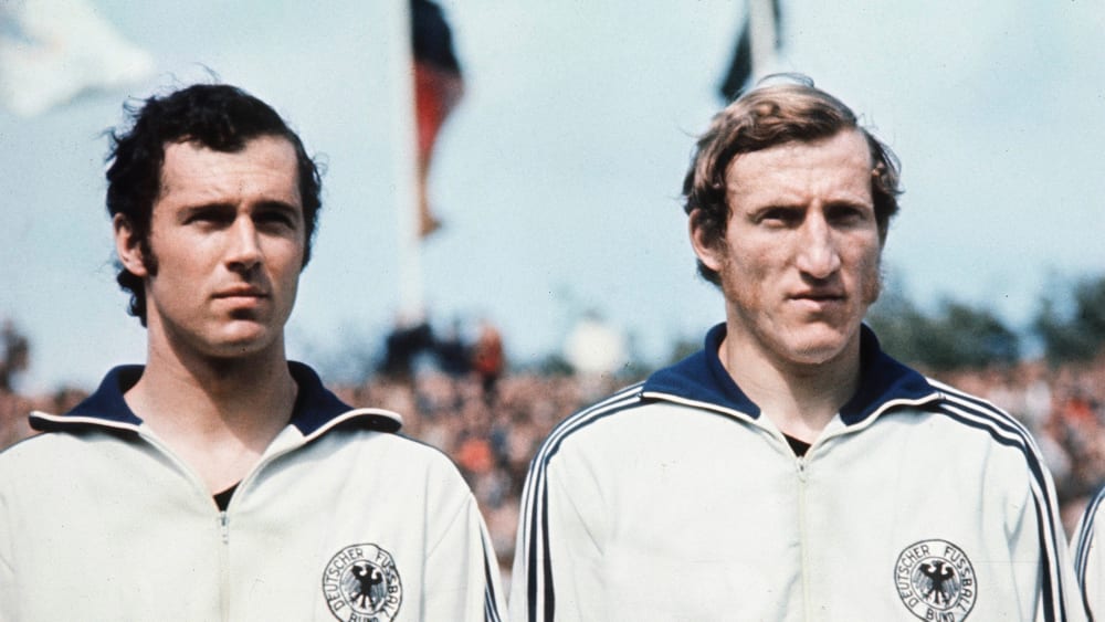 Wurde als Libero besonders bekannt: Franz Beckenbauer (li.).