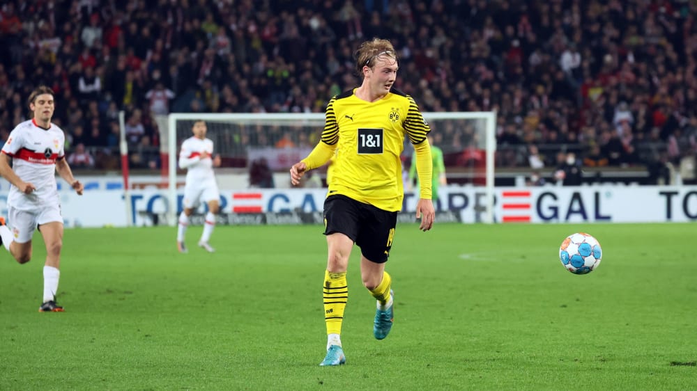 &nbsp;Julian Brandt (Borussia Dortmund) im Spiel gegen den VfB Stuttgart