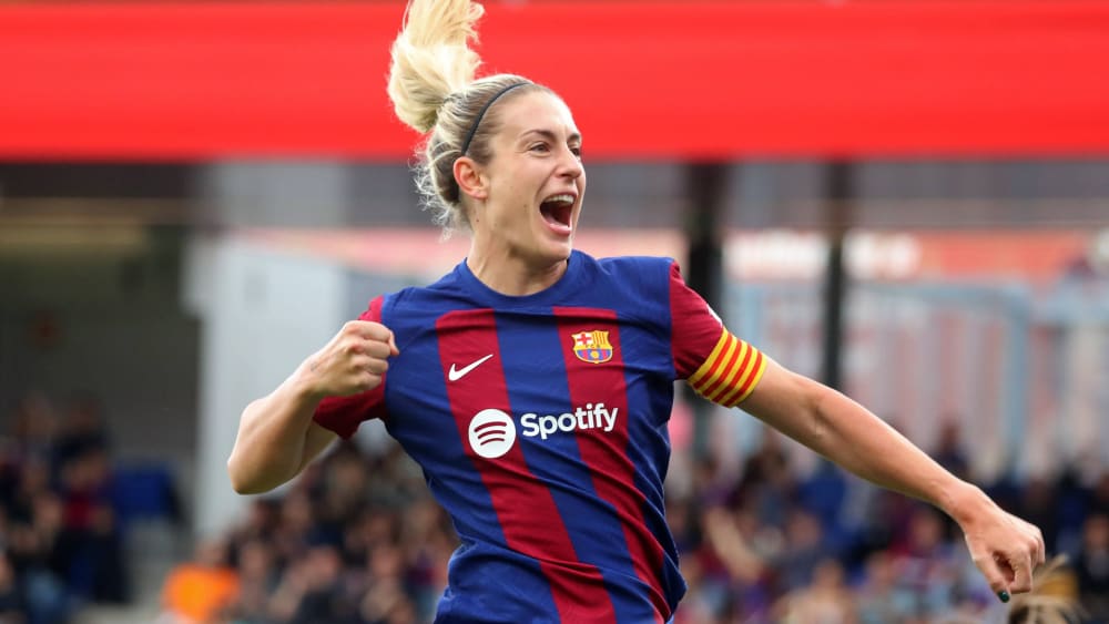 Darf sich über die Vertragsverlängerung in Barcelona freuen: Alexia Putellas.