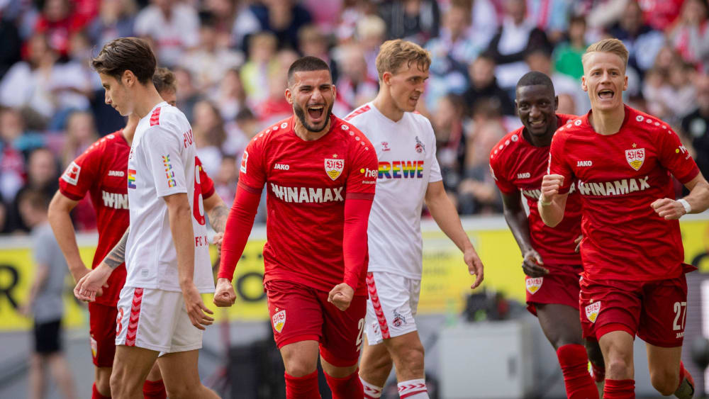 Schoss den VfB Stuttgart in Köln zum Sieg: Joker Deniz Undav (Mi.).&nbsp;