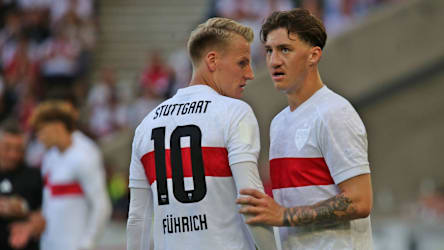 Nachrücker: Chris Führich und Angelo Stiller dürfen zur deutschen Nationalelf reisen.