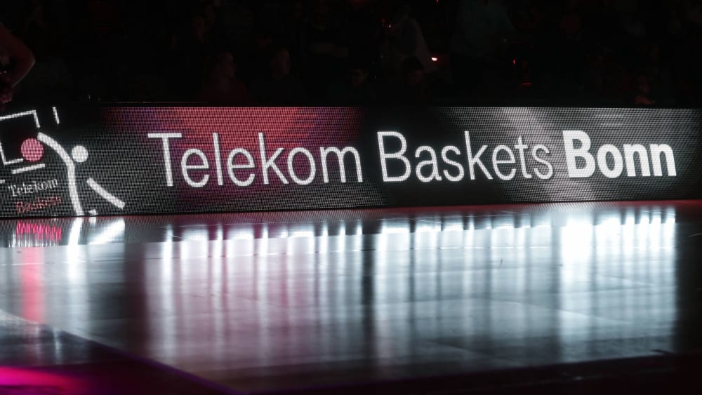 Noch bis kommenden Sommer werden die Baskets Bonn mit Telekom im Namen auflaufen. 