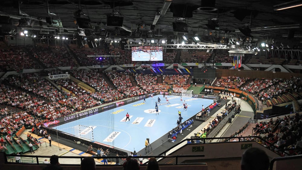 Hier trägt das DHB-Team voraussichtlich seine ersten sechs WM-Spiele aus: Die Arena in Kattowitz.