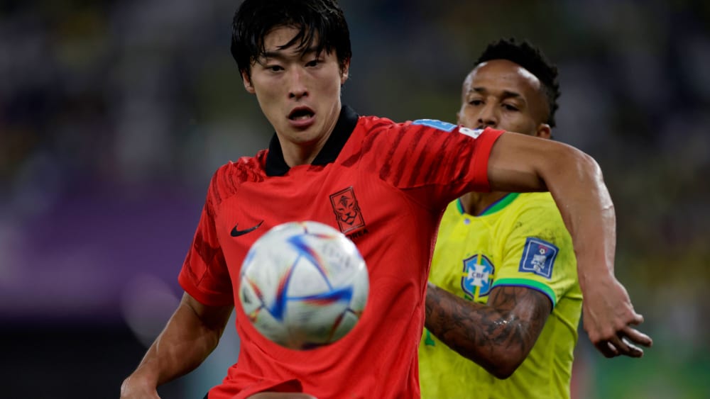 Durfte sich bei der WM mit Brasilien und Eder Militao messen: Gue-Sung-Cho.