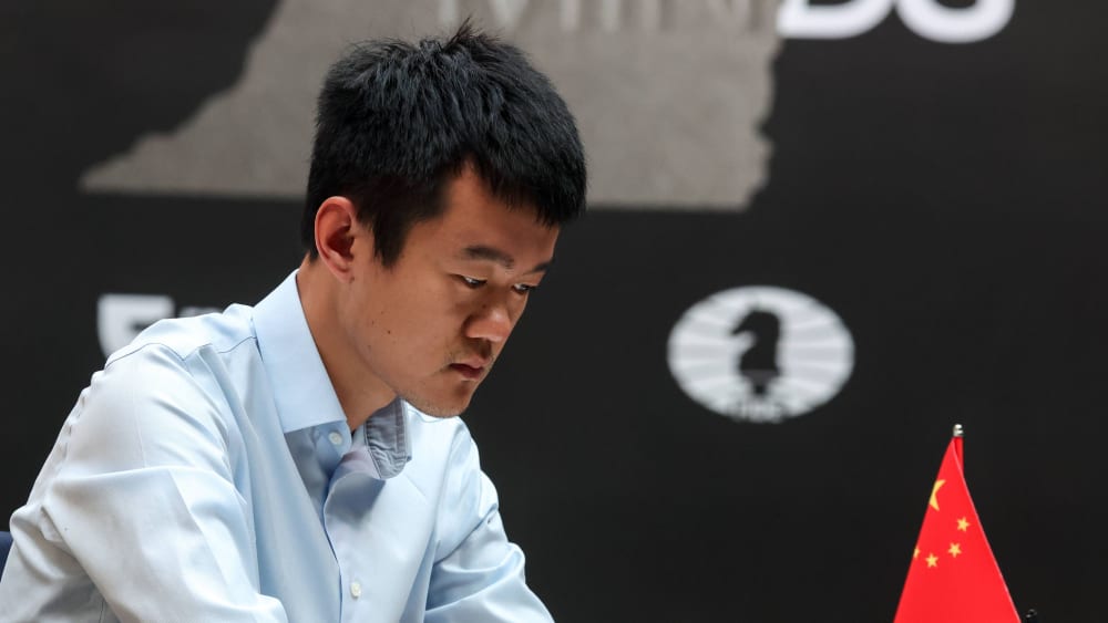 Der erste chinesische Schach-Weltmeister: Ding Liren.