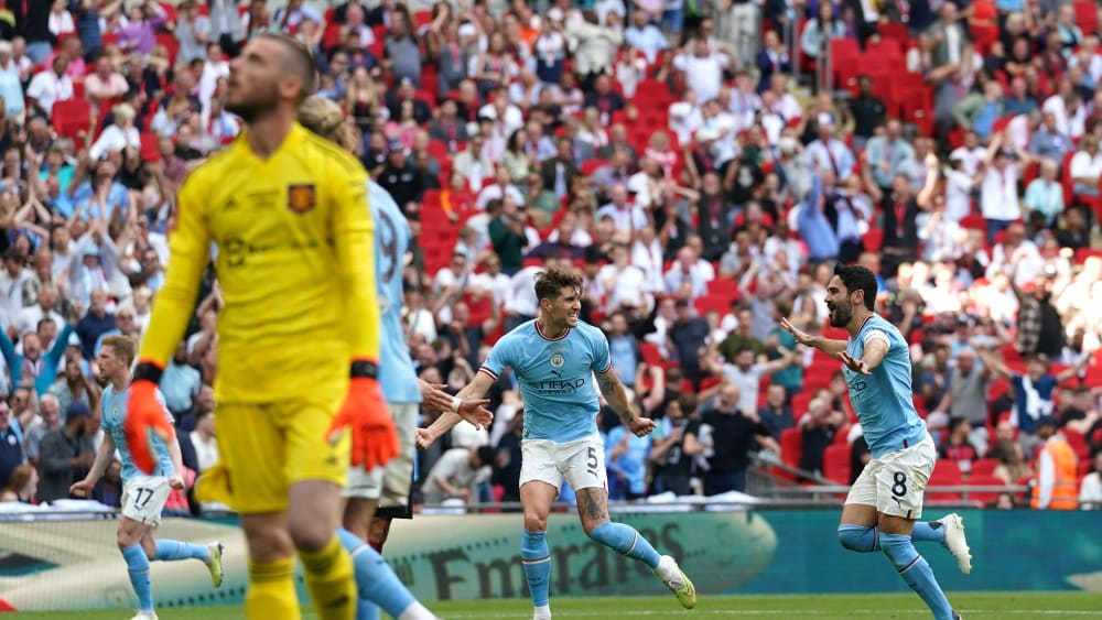 Zweimal Gündogan Manchester City ist FACupSieger! kicker