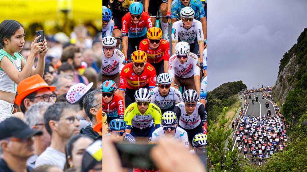 Die erste Etappe der Tour de France in Bildern