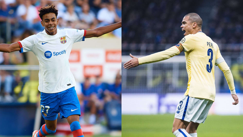 Die jüngsten und ältesten, kleinsten und größten Spieler der Champions