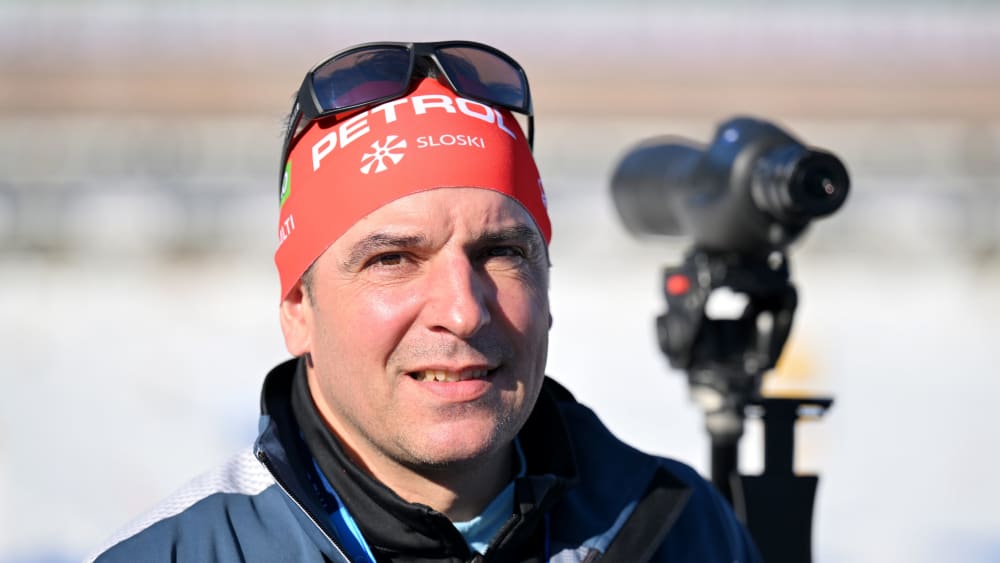 Nicht mehr Sloweniens Biathlon-Trainer Ricco Groß.