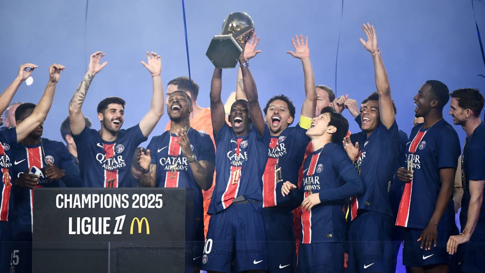  Jubelt PSG auch am Ende der neuen Saison?