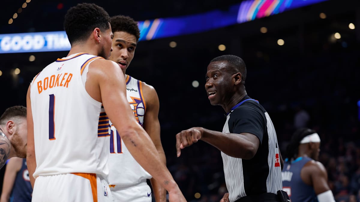 Befangenheit? NBA verhörte Schiedsrichter nach Vorwürfen von Booker