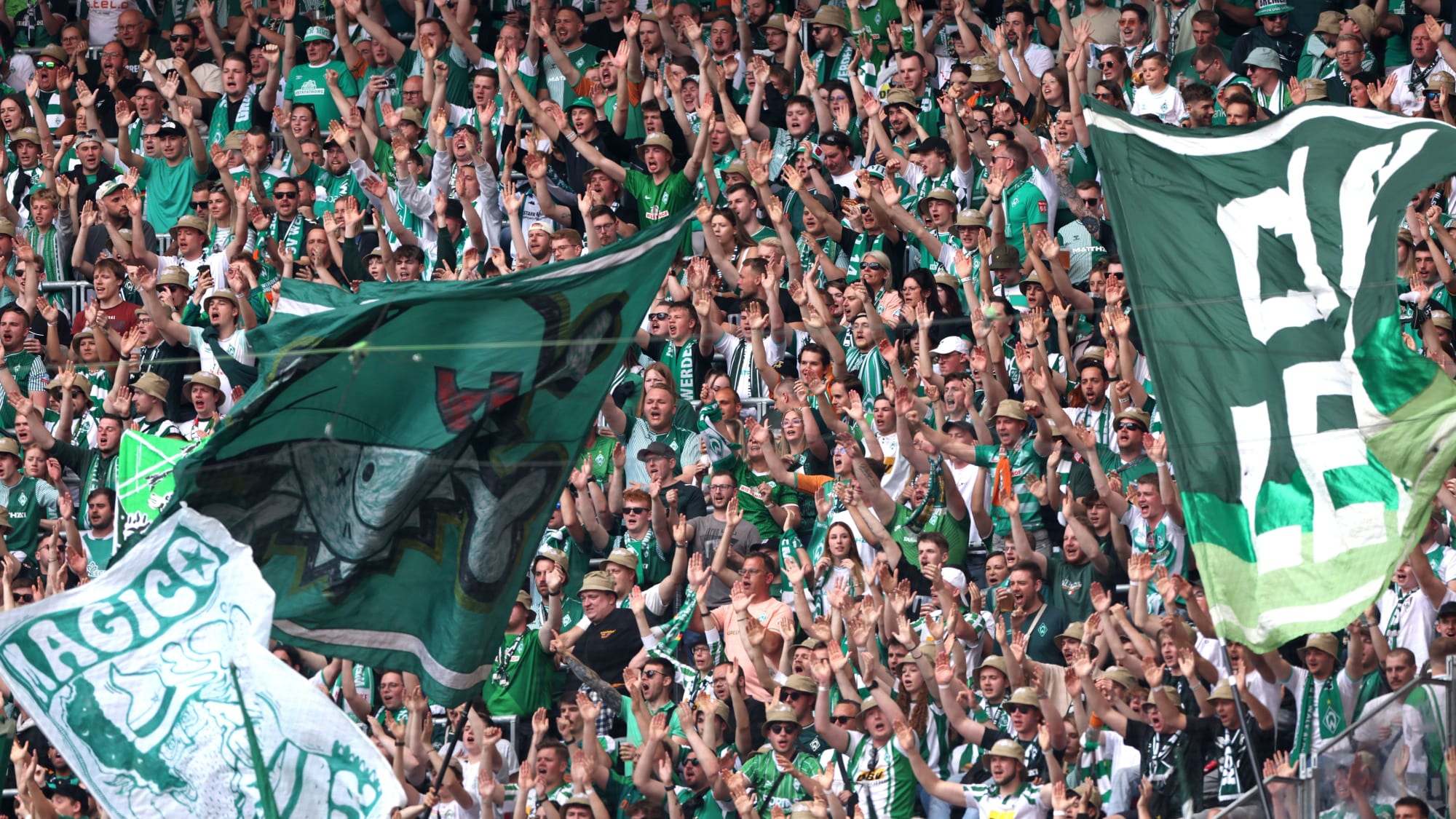 Fans des SV Werder Bremen