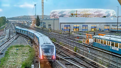 Die Anreise mit der U-Bahn zur Allianz Arena wird am Mittwoch nicht wie gewohnt möglich sein.