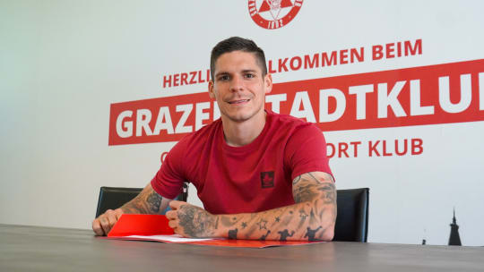 Dominik Frieser heuert in Graz an.