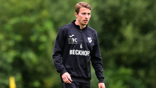 Lukas Demming wechselte erst im Sommer nach Verl.