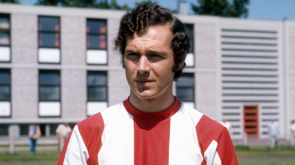 Aufnahme im Sommer 1971: Franz Beckenbauer beim FC Bayern.