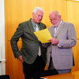 Toni Polster (l.) mit Anwalt Manfred Ainedter.