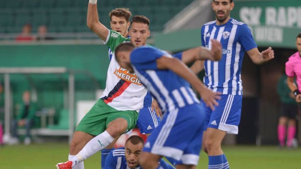 Rapid behielt gegen Anorthosis Famagusta klar die Oberhand.