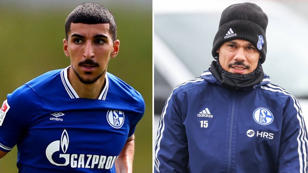 Bei Schalke außen vor: Nassim Boujellab und Timothee Kolodziejczak.