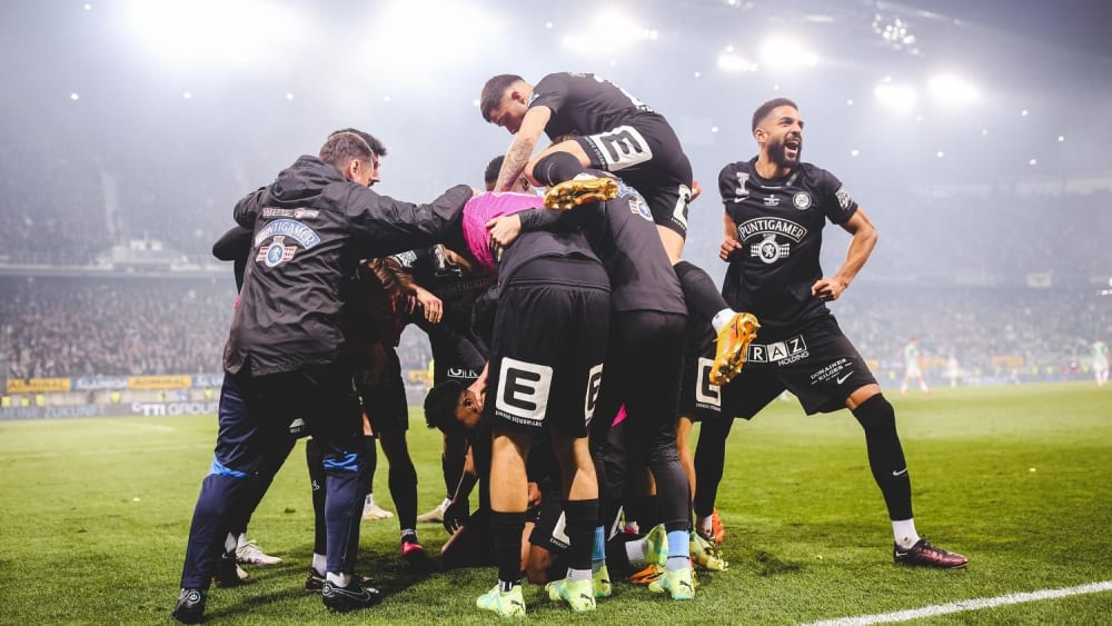 Sturm Graz jubelte über den sechsten Cupsieg der Vereinsgeschichte?