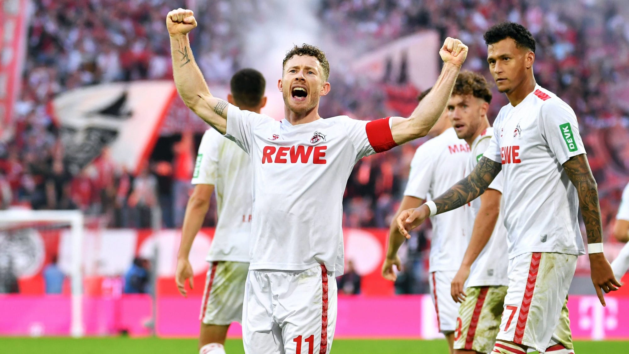 1. FC Köln: 3 Torschützen