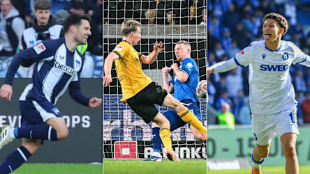 Dynamo Dresden schlug am Freitagabend Top-Team Darmstadt zuhause mit 3:1. Vier Dresdner schaffen es folglich in die Elf des Tages, in der insgesamt sechs Spieler das erste Mal vertreten sind.