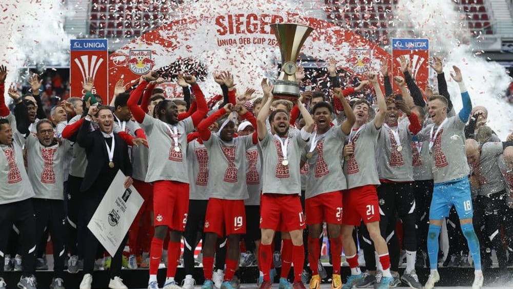 Red Bull Salzburg ist erneut österreichischer Cup-Sieger.