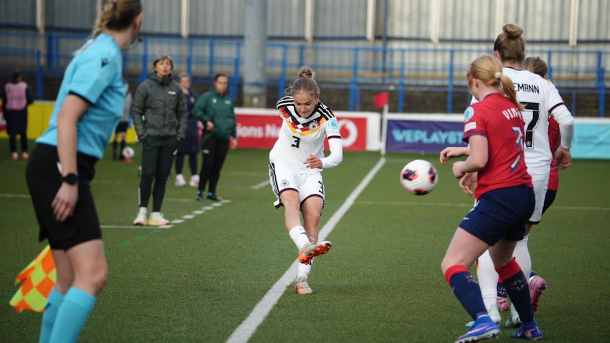 Erfolgreicher EM-Auftakt: Deutsche U-17-Juniorinnen schlagen Norwegen