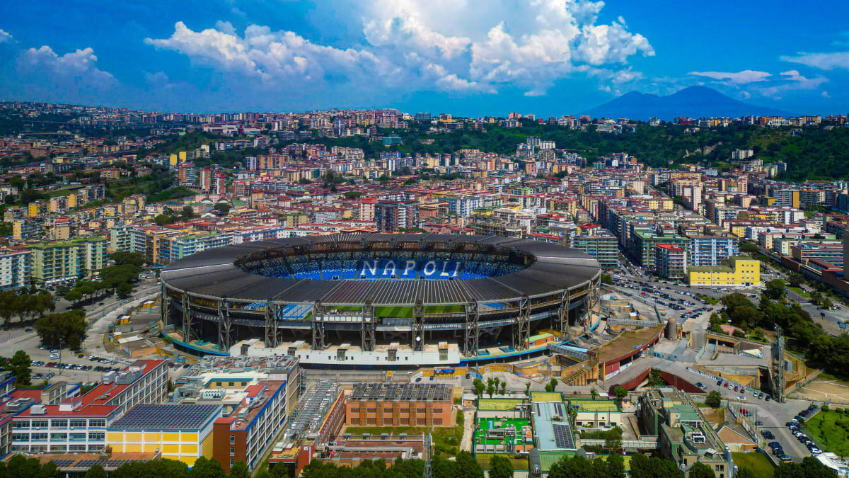Einmal im Stadio Diego Armando Maradona