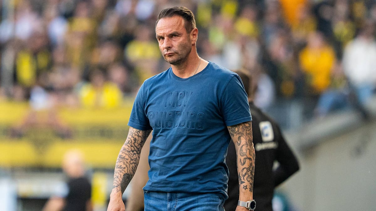 Duisburg-Coach Hirsch bedient: 