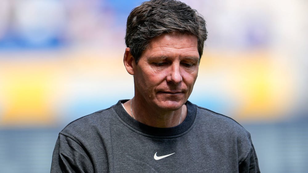 Wird Eintracht Frankfurt verlassen müssen: Trainer Oliver Glasner.