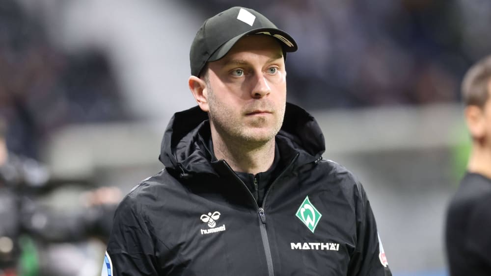 "Jetzt schon das Rechnen anzufangen, ist wenig ratsam": Werder-Coach Ole Werner.