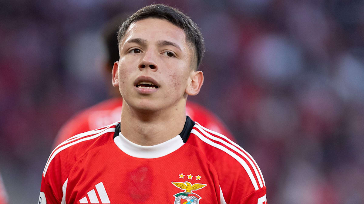 Teils auf Bewährung: UEFA sperrt Benficas Prestianni für sechs Spiele