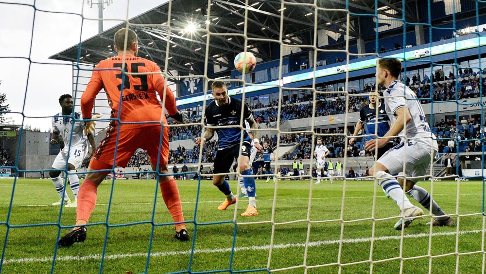 Phillip Tietz erzielte den 2:1-Siegtreffer für Darmstadt.