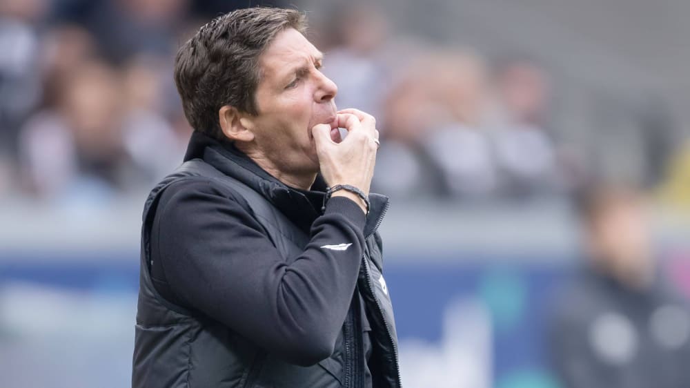 Ein Halbfinale wie ein gefühltes Endspiel: Frankfurts Trainer Oliver Glasner.