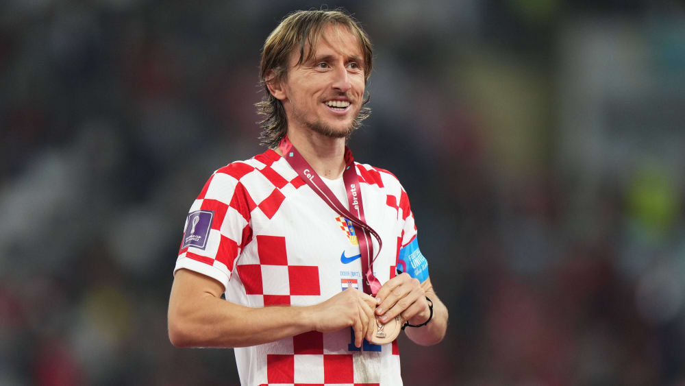 Sicherte sich bei der WM in Katar jüngst mit Kroatien die Bronzemedaille: Luka Modric.
