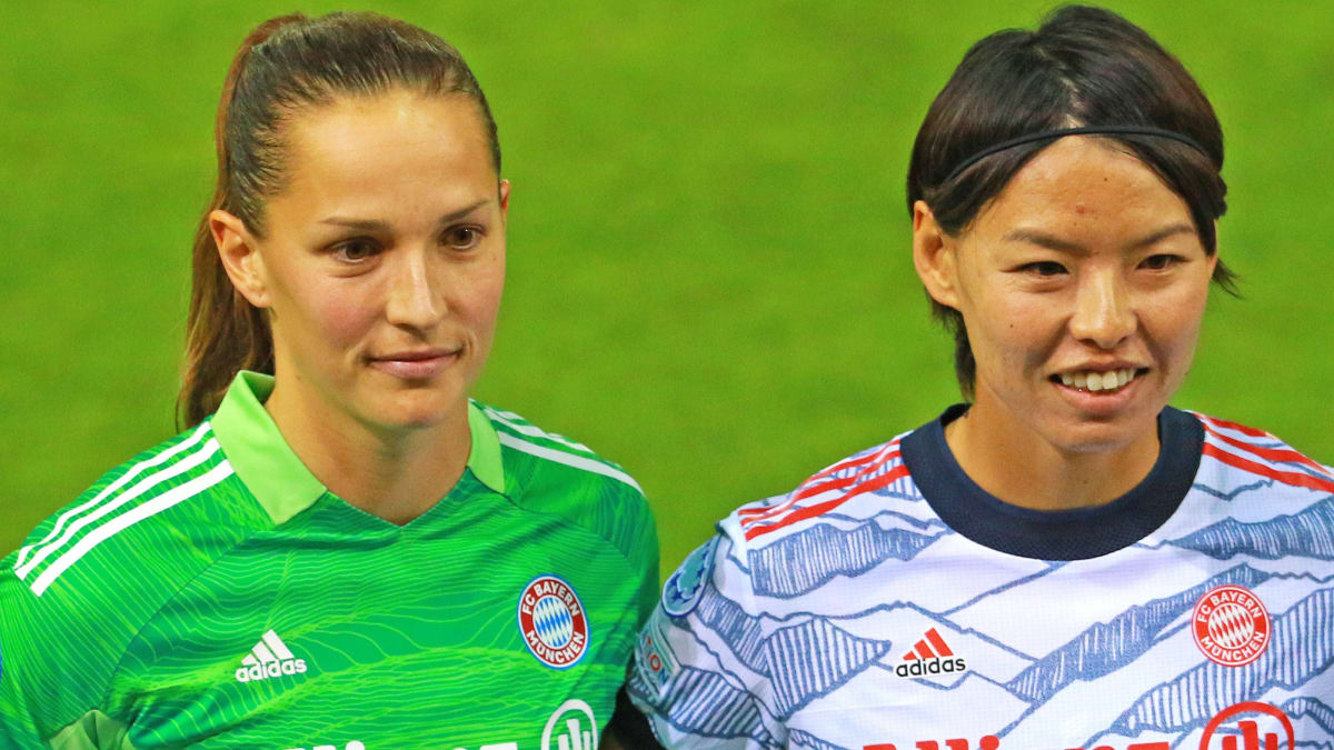 Tea Rudelic FC Bayern verabschiedet Benkarth, Kumagai, Laurent, Rudelic - kicker