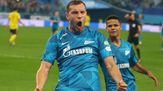 Artyom Dzyuba feierte vergangene Saison mit Zenit St. Petersburg die Meisterschaft.