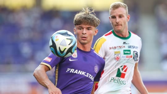 Muharem Huskovic spielte trotz seines Nasenbeinbruchs ohne Maske.